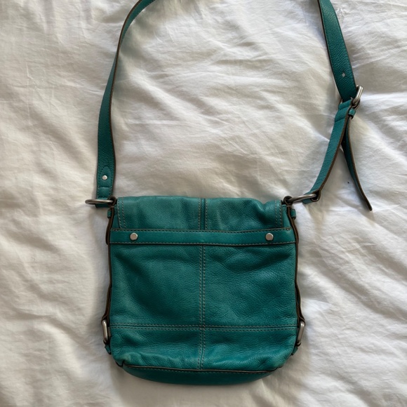 Fossil Crossbody Satchel cerulean - Picture 2 of 2